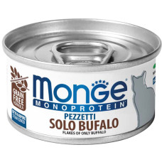 Monge Cat Wet Monoprotein Bufalo вологий корм з м'ясом буйвола для котів 80 гр