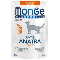 Monge Cat Wet Monoprotein Anatra вологий корм з качкою для котів 85 гр