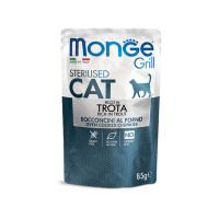 Monge Cat Grill Wet Sterilised Trota вологий корм з фореллю для стерилізованих котів 85 гр