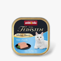 Animonda Vom Feinsten влажный корм с индейкой и форелью для котов 100 гр