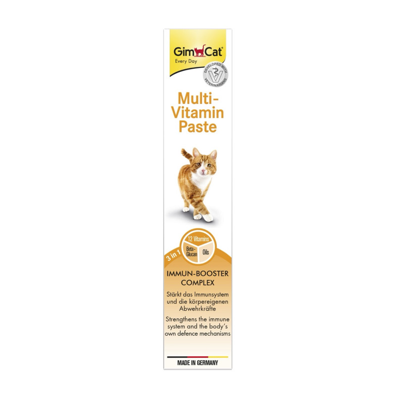GimCat Multi-Vitamin Paste мультивітамінна паста для котів, 200 гр