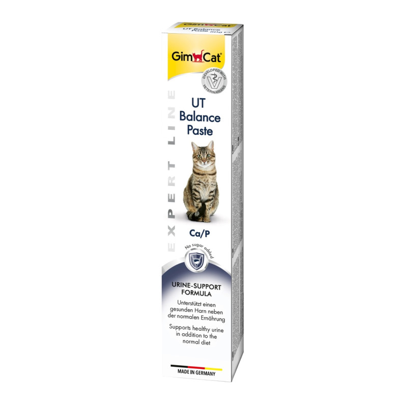 GimCat Expert Line UT Balance паста для профилактики заболеваний мочеполовой системы у кошек, 50 гр