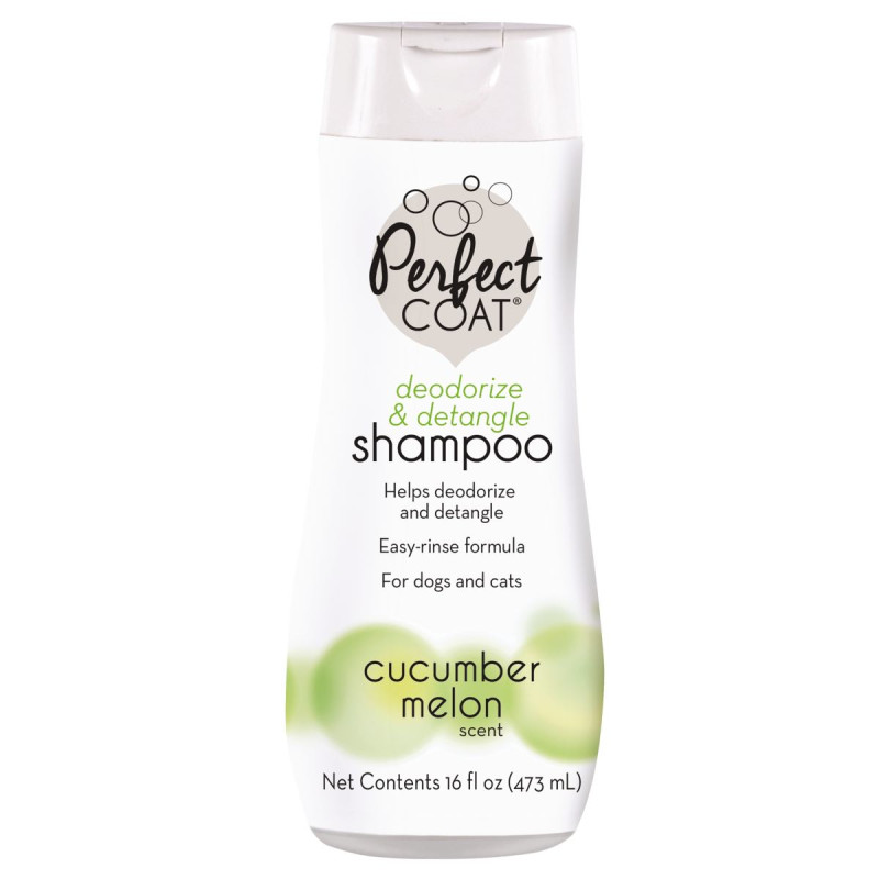 8in1 Perfect Coat Shed Control Shampoo шампунь от запаха шерсти у собак и кошек, 473 мл