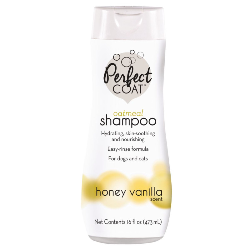 8in1 Perfect Coat Natural Oatmeal Shampoo успокаивающий шампунь для собак, 473 мл