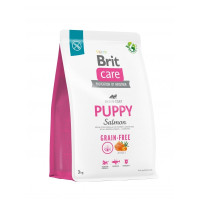 Brit Care GF Puppy Salmon сухий корм з лососем для цуценят, 3 кг