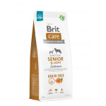 Brit Care GF Senior and Light Salmon сухой корм с лососем для пожилых собак, 12 кг
