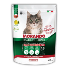 Morando Tradizioni сухой корм для котов с говядиной и свининой, 400 гр