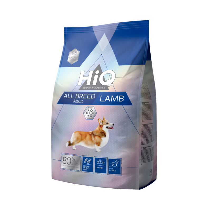 HiQ All Breed Adult Lamb сухий корм з ягнятиною для собак усіх порід 2.8 кг