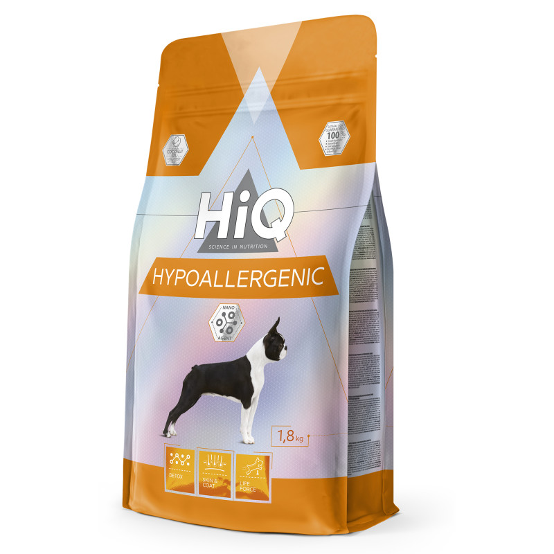 HiQ Hypoallergenic сухий корм для собак з харчовою алергією 1.8 кг