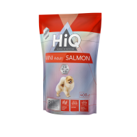 HiQ Mini Adult Salmon сухой корм с лососем для собак малых пород 400 гр