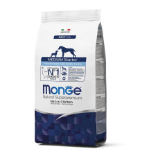 Monge Dog Medium Starter сухий корм для цуценят середніх та великих порід, 1.5 кг