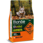 Monge BWild GF All Breeds Anatra сухий корм із качкою для собак, 15 кг