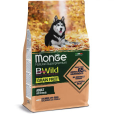 Monge BWild GF All Breeds Salmone сухий корм із лососем для собак, 15 кг