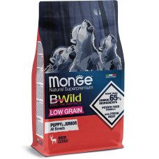 Monge BWild LG All Breeds Cervo Puppy and Junior сухий корм з олениною для цуценят, 15 кг