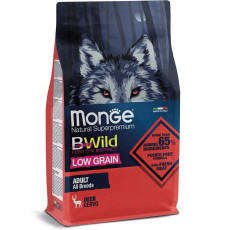 Monge BWild LG All Breeds Cervo сухий корм із олениною для собак, 15 кг