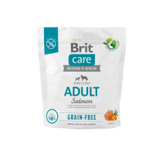Brit Care GF Adult Salmon сухий корм з лососем для собак малих і середніх порід, 1 кг
