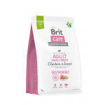 Brit Care Adult Small Breed Chicken and Insect сухий корм з куркою та білком комах для собак малих порід, 3 кг