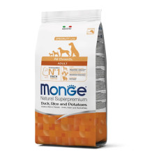 Monge Monoprotein Dog Adult All Breeds Anatra сухий корм з качкою для собак, 15 кг
