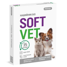 Provet Softvet ошейник био от блох и клещей для котов и собак малых пород, 35 см