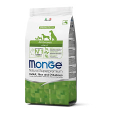 Monge Monoprotein Dog Adult All Breeds Coniglio сухий корм із кроликом для собак, 2.5 кг