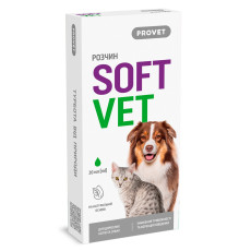 Provet Softvet капли успокоительные для собак и котов, 20 мл