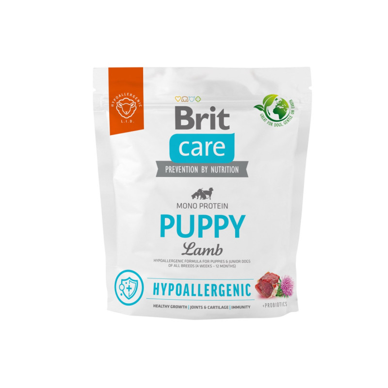 Brit Care Puppy All Breed Lamb Hypoallergic сухой корм с ягненком для щенят, 1 кг