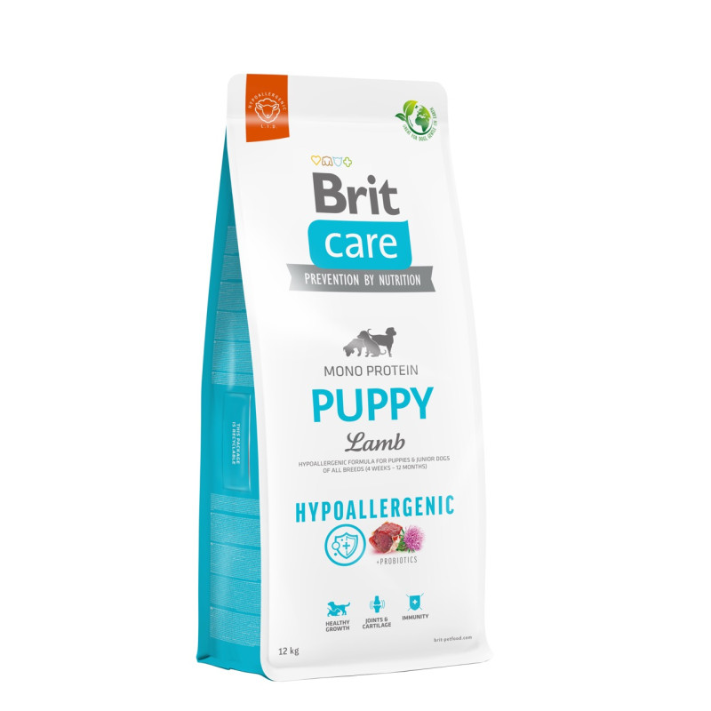 Brit Care Puppy All Breed Lamb Hypoallergic сухой корм с ягненком для щенят, 12 кг