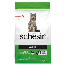 Schesir Cat Adult Lamb сухой корм с ягненком для котов, 1.5 кг