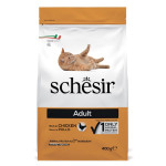 Schesir Cat Adult Chicken сухой корм с курицей для котов, 400 гр