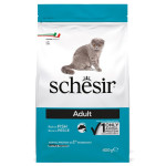 Schesir Cat Adult Fish сухой корм с рыбой для котов, 400 гр