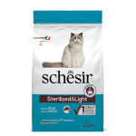 Schesir Cat Sterilized & Light сухий корм із рибою для стерилізованих котів, 1.5 кг