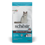 Schesir Cat Sterilized & Light сухий корм із рибою для стерилізованих котів, 10 кг