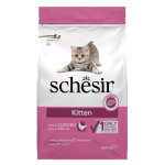 Schesir Kitten сухой корм с курицей для котят, 400 гр