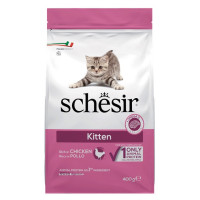 Schesir Kitten сухой корм с курицей для котят, 400 гр