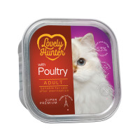 Lovely Hunter Sterilised with Poultry вологий корм з птахом для стерилізованих котів 85 гр
