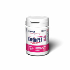 GiGi CardioPet вітаміни для здоров'я серця у собак та котів, 30 табл