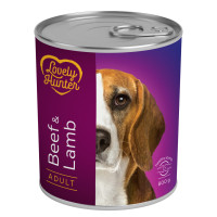Lovely Hunter Adult Beef and Lamb вологий корм з яловичиною та ягнятком для собак 800 гр