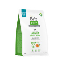 Brit Care GF Adult Large Breed Salmon сухий корм з лососем для собак великих порід, 3 кг