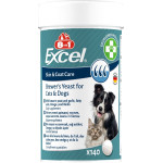 8in1 Excel Brewers Yeast витамины для кожи и шерсти у кошек и собак, 140 табл