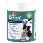 8in1 Excel Brewers Yeast витамины для кожи и шерсти у кошек и собак, 260 табл