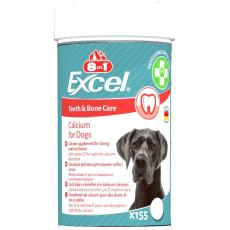 8in1 Excel Calcium вітаміни для кісток та зубів у собак, 155 табл