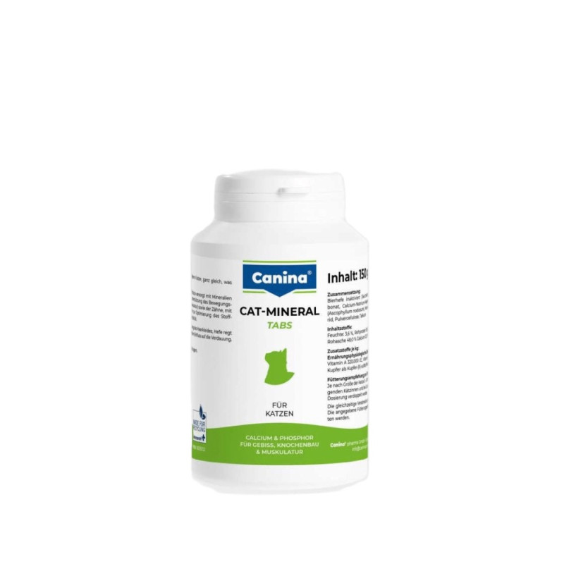 Canina Cat Mineral Tabs вітаміни з мінералами для котів, 300 табл