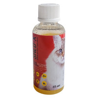 SynergyLabs Shed-X Cat добавка для поліпшення якості шерсті та зменшення линяння у котів, 45 мл