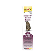 GimCat Malt-Soft Extra мальт-паста для виведення вовни зі шлунка котів, 100 гр