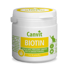 Canvit Biotin Cat вітаміни для здоров'я шкіри та вовни у котів 100 гр