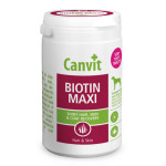 Canvit Biotin Maxi For Dogs витамины для здоровья кожи и шерсти у больших собак, 230 гр