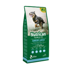 Nutrican Junior Large сухой корм с курицей для щенят и юниоров крупных пород 15 кг