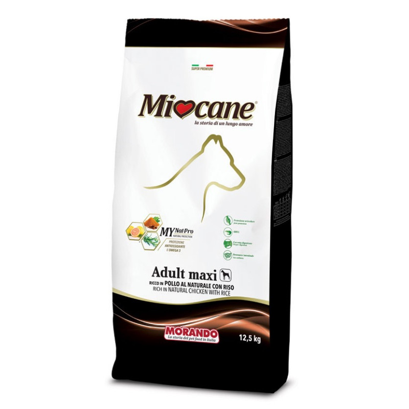 Morando Miocane Adult Maxi сухой корм с курицей для взрослых собак гигантских пород 12.5 кг