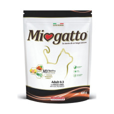 Morando Miogatto Adult Veal and Barley сухий корм з яловичиною для котів 400 гр