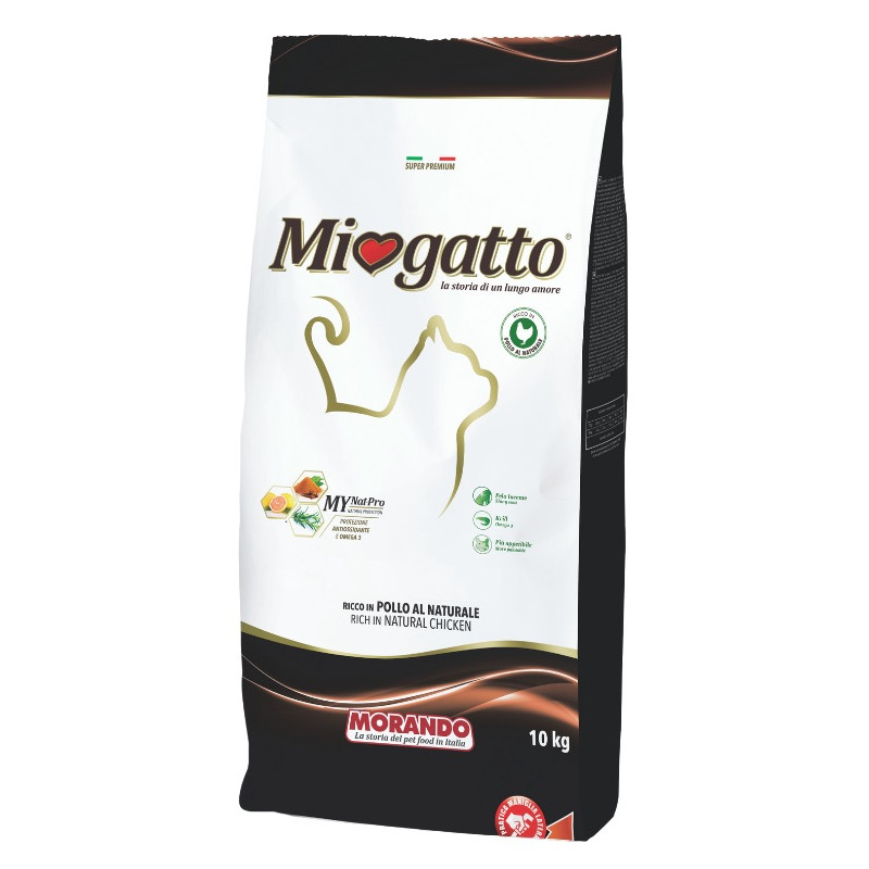 Morando Miogatto Junior сухой корм с курицей для котят 10 кг